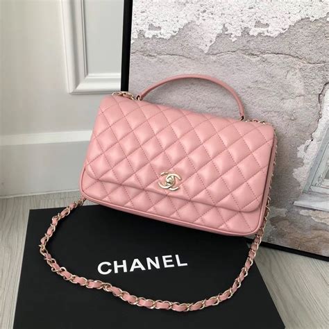 pink chanel bag price.